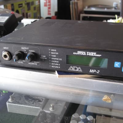 ADA MP -2 Guitar pre amp, MXC midi controller, CCP control pedal, manual and power supply! image 12