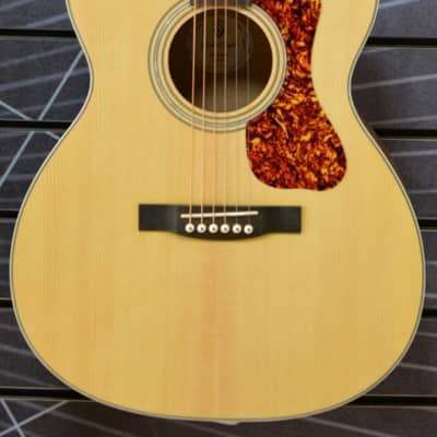 Guild Westerly OM-240E Orchestral Model Natural Electro Acoustic Guitar image 6