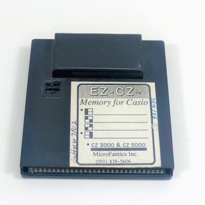 Vintage MicroFantics EZ-CZ Bank Memory Card For Casio CZ-3000 & CZ-5000 Syths image 2
