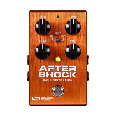 Reverb.com listing, price, conditions, and images for source-audio-aftershock-bass-distortion