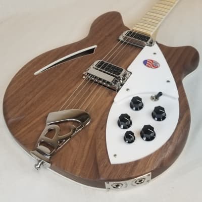 Rickenbacker 360 Deluxe Thinline Semi-Hollow Electric Guitar, Walnut, 21 Fret, Maple FB, Stereo, 360W New! 2023 image 6