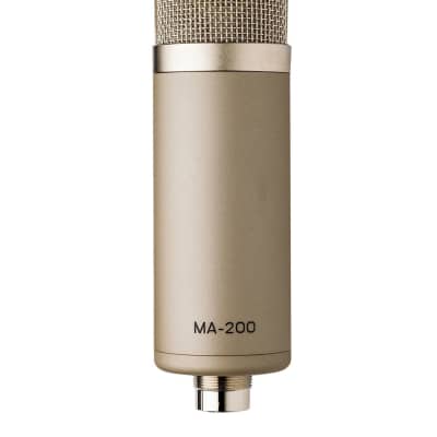 Mojave Audio MA-200 | Cardioid Tube Condenser Microphone | Satin Nickel | Open Box image 2
