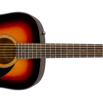 Fender CD-60 V3 Dreadnought Acoustic Guitar, Sunburst w/ Hard Case image 2