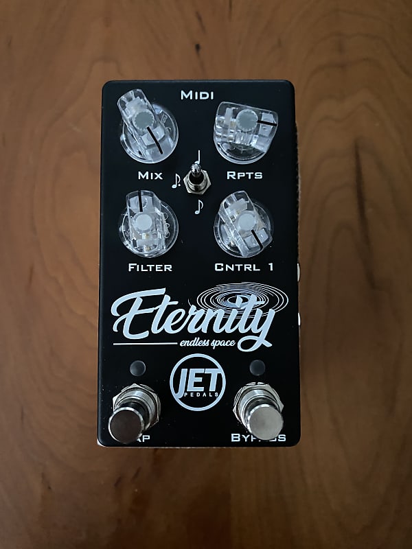 Jet Pedals Eternity Delay 2023 Black Reverb