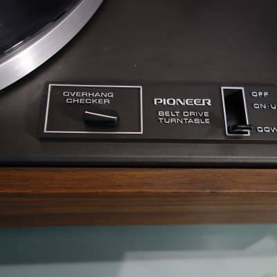 PIONEER PL-12D Stereo Turntable Belt Drive - platine vinyle manuelle révisée - Japan 1972 image 21