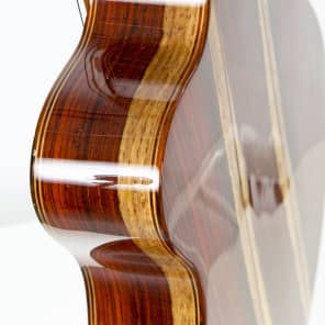 Pinol Guitars All Solid Cocobolo Rosewood Back+Side & Cedar Top  Grand Spanish Classical image 3