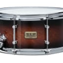 Tama S.L.P. Dynamic Kapur 6.5" x 14" Snare Drum - Black Kapur Burst