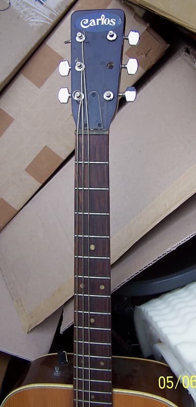 Carlos E-240 Acoustic/Electric Guitar image 1