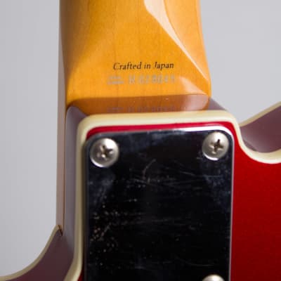 Fender  Telecaster Custom Classic '60's with Bigsby Solid Body Electric Guitar (2004), ser. #R028045, original black gig bag case. image 10