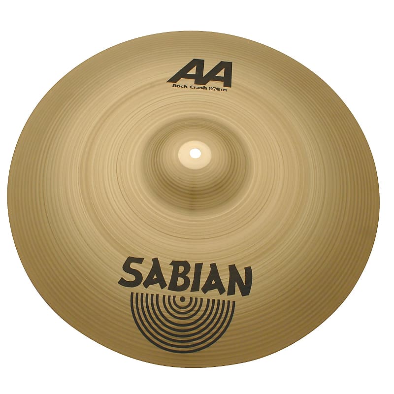 Sabian 19" AA Rock Crash Cymbal 2006 - 2018 image 1