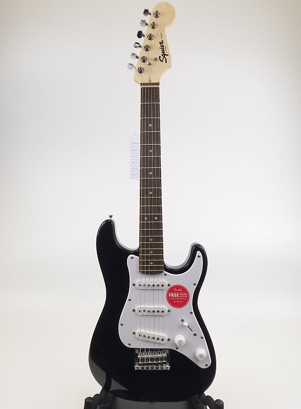 Squier Mini Stratocaster with Indian Laurel Fretboard 2021 Black image 1