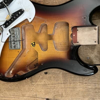 Fender US Made S-3 Bullet 1 1983 - Sunburst image 22