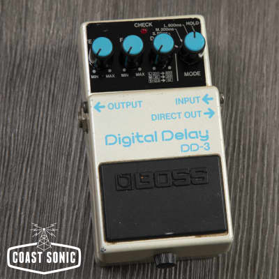 BOSS デジタルディレイ DD-3 Digital daley 青ラベル Boss DD-3 Digital Delay (Blue Label) Made In Japan | Reverb