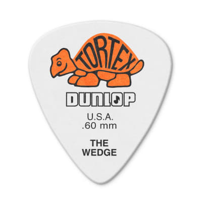 Dunlop 424R.60 Tortex® Wedge Guitar Picks 72 Picks image 3