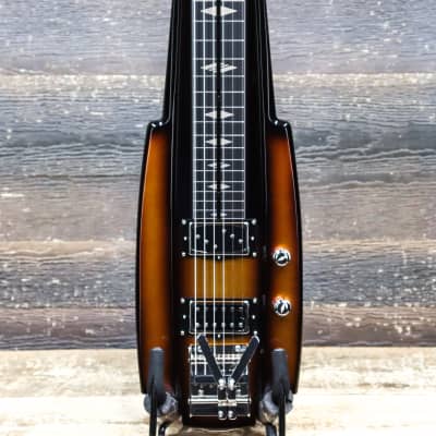 Duesenberg Fairytale Lapsteel Gold Burst 6-String Electric Lapsteel w/Case #231951 image 1