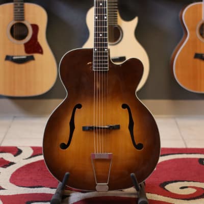 Vintage 1950's Airline N-7 Archtop Guitar- Neck Reset - New Frets and More! image 2