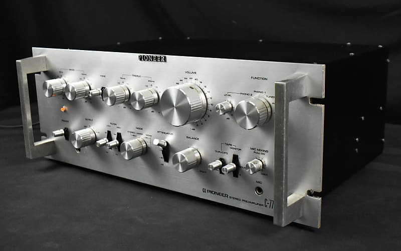 Pioneer C-77 Stereo Preamplifier [Japanese Vintage!] in Very Good Condition