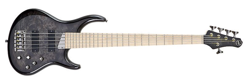 MTD Kingston ZX 5 String Bass - Translucent Black, Maple Fretboard 