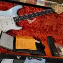 Fender Custom Shop Stratocaster  April 2022 Aged Fire Mist Silver Nitro Cellulose