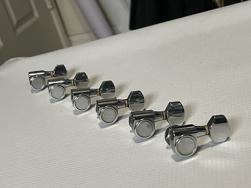 1990's Korean Era Ibanez S & RG Series Chrome Tuning Pegs Reverb
