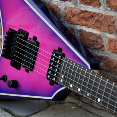 Ormsby Metal V 6 Flame Top Exotic Floyd Equipped - Dragonburst image 3