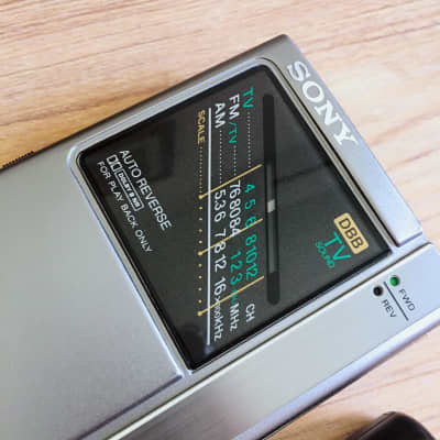 Sony WM F404 Walkman Cassette Player, RARE FULL SET, TOP SHAPE