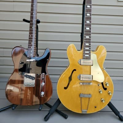 Fender Epiphone Fender Rosewood Telecaster, Epiphone Natural Casino Beatle's Let it be Collector image 4