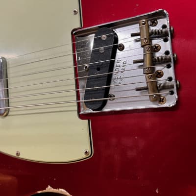 Fender Telecaster, Relic, Custom Shop, Custom-Built LTD, 1961 - Aged Candy Apple Red image 16