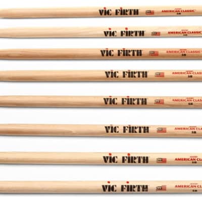 Vic Firth American Classic 5B Value Pack, 4-Pair