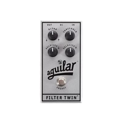 Aguilar Filter Twin Dual Envelope Bass Filter Silver 25th Anniversary Edition