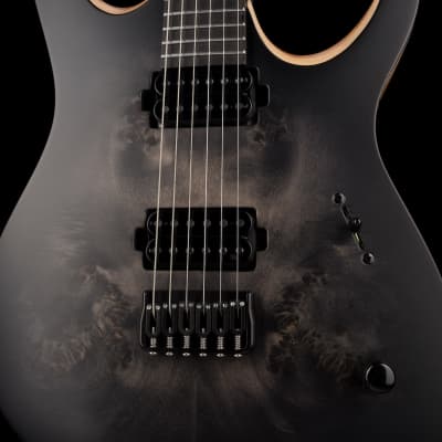 Mayones Duvell Elite 6 Trans Black Burst Electric Guitar With Hybrid Soft Case image 6