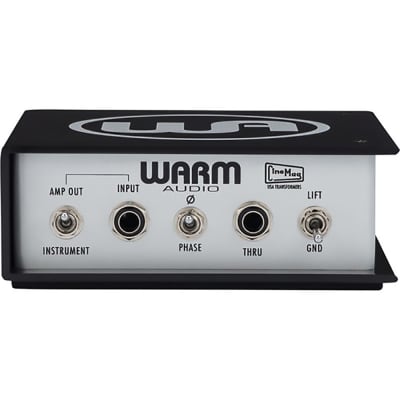 Warm Audio WA-DI-A Active Direct Box, CineMag USA Transformers Variable Pad Knob image 1