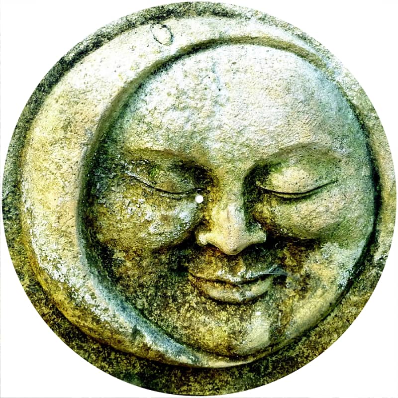 Slipmat Scratch Pad Felt for 12&quot; LP Record Player Vinyl DJ Turntable *Rock Moon  			