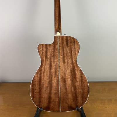 Fender Paramount PM-3 Standard, Triple-O Acoustic/Electric Guitar - Natural image 6