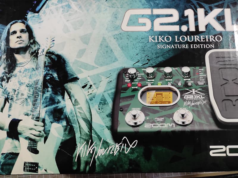 Zoom G2.1KL Kiko Loureiro 2015 - Schwarz/Grün