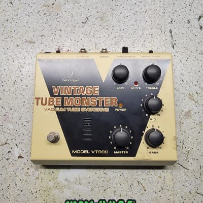 Behringer VT999 Vintage Tube Monster Vacuum Tube Overdrive | Reverb