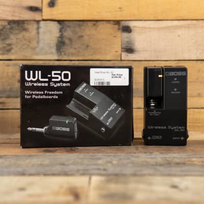 USED Boss WL-50 Wireless Pedal Board System w/ Box! | Reverb