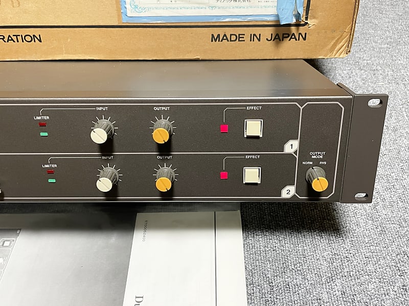 TASCAM RS-20B 80s Dual Spring Reverb Vintage w/Original box