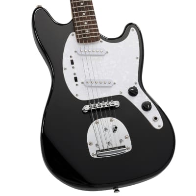 Glarry GMF Electric Guitar Laurel Wood Fingerboard SS Pickup Black image 4