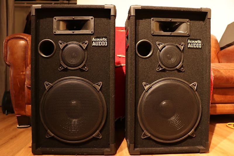 Acoustic audio pa sales speakers