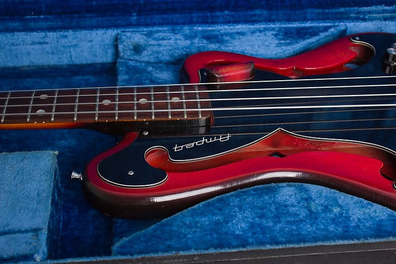 Ampeg AEB-1 Electric Bass Guitar (1966), ser. #149, original