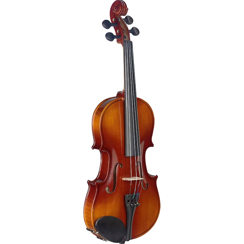 Stagg VN-1/2-L 1/2-Size Solid Spruce Top Violin with Soft Case image 1