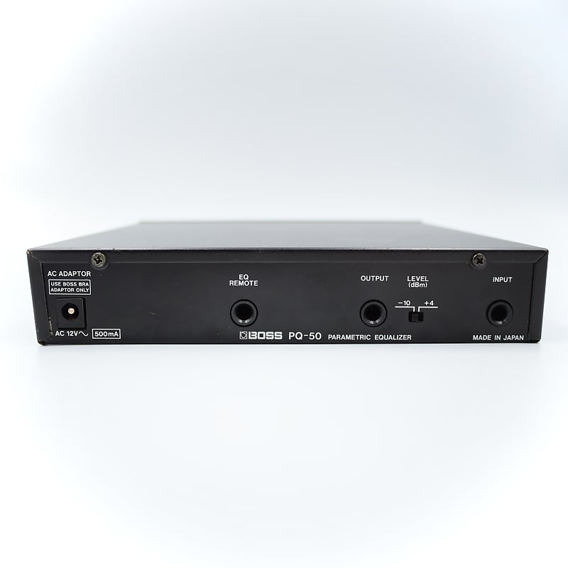 Boss PQ-50 Parametric Equalizer Made in Japan Rack Effect