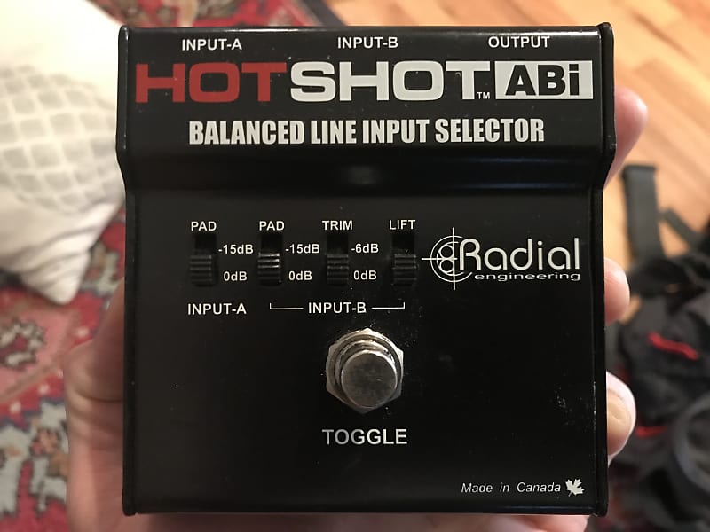 Radial HotShot ABi Balanced Line Input Selector image 1