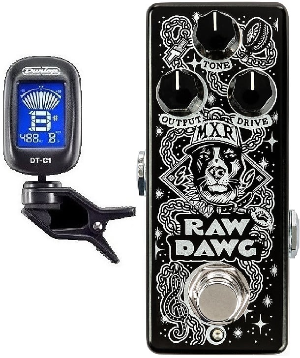 MXR Raw Dawg Overdrive EG74 Eric Gales Signature Pedal (With Free Tuner) |  Reverb