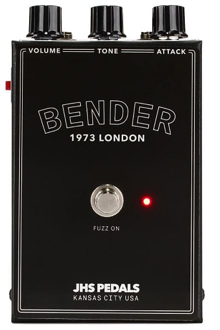 JHS PEDALS BENDER 1973 LONDON ギターエフェクター JHS Legends Series Bender 1973 London Fuzz | Reverb