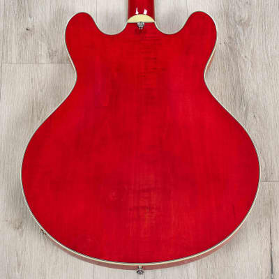 Eastman Guitars T486 Electric Guitar, Red, Ebony Fingerboard image 4
