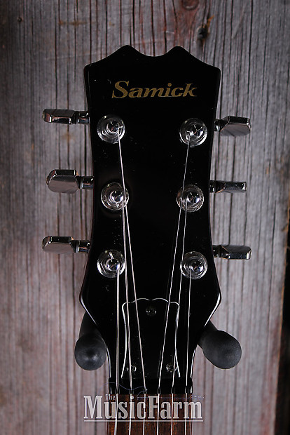 Samick LA30 TR 335 Style Jazz Hollowbody Electric Guitar with TKL Hardshell  Case
