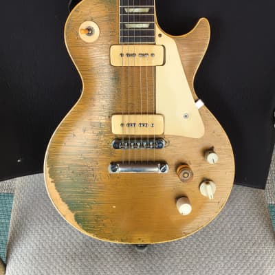 Gibson Les Paul 7-11-52 Distressed Gold Top image 4