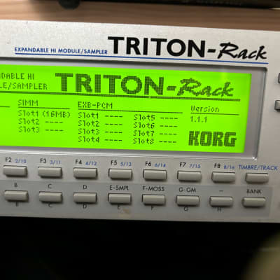 Korg Triton Rack (Workstation/Sampler)